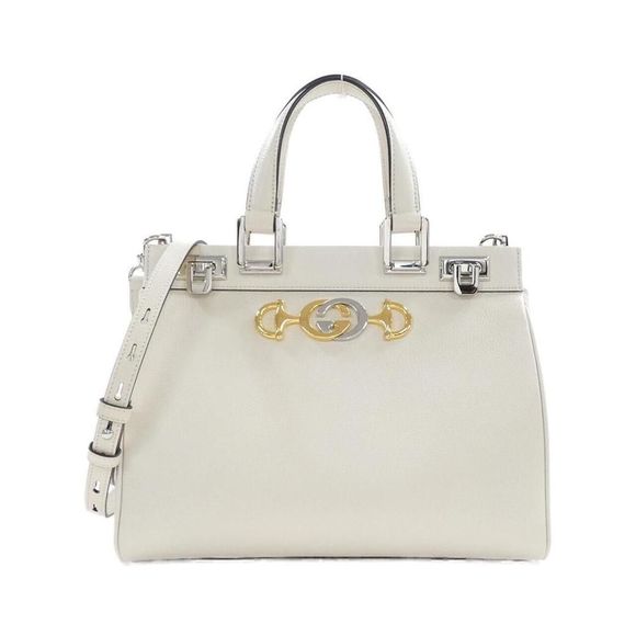 Gucci Handbags - Gucci Zumi Shoulder bag Leather Off White